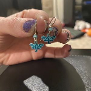 Dragonfly earrings